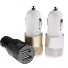 Адаптер в прикуриватель USB 2.1A+1A JL-280-1